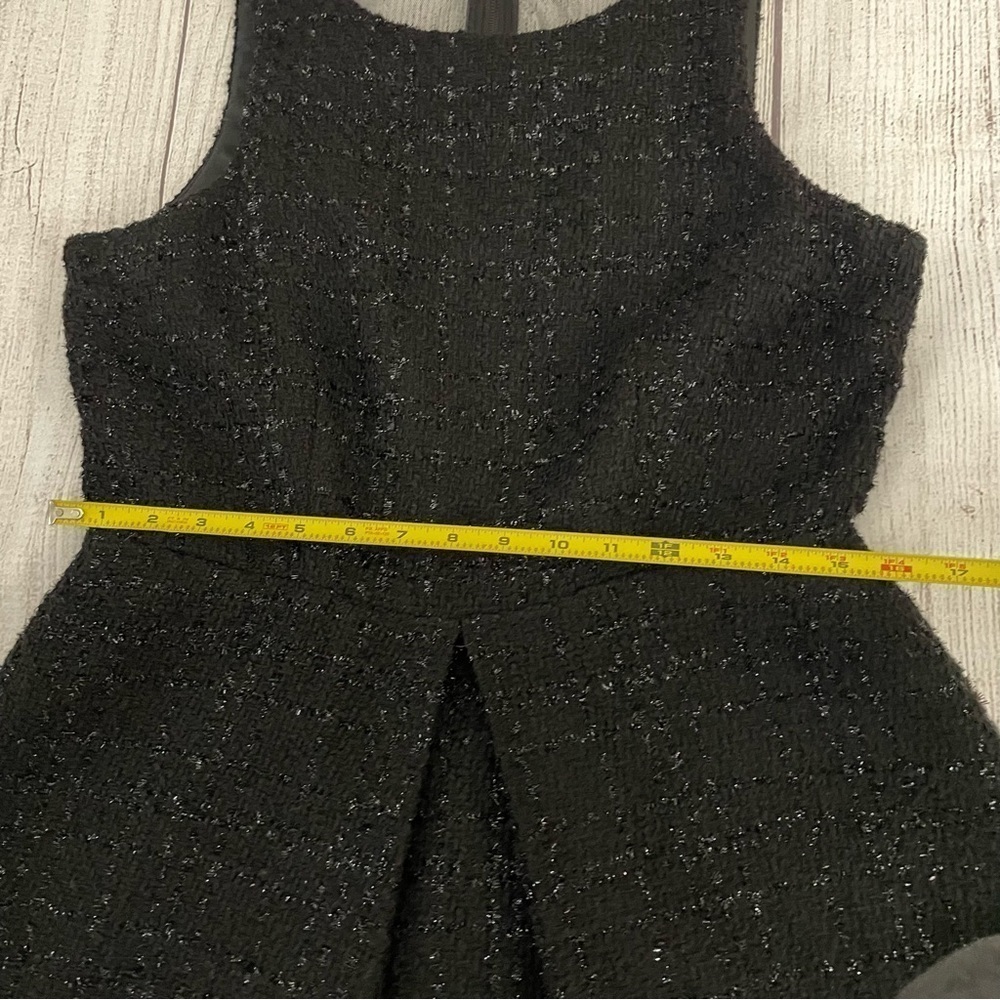JENNIFER LOPEZ Women’s Black Sleeveless Fit & Flare Cocktail Dress Size 10 - Picture 6 of 11